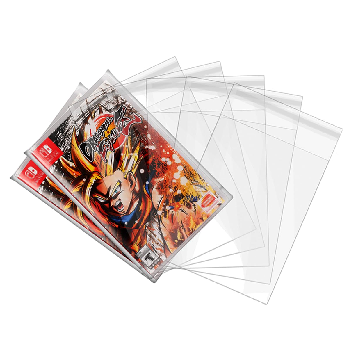 Amazon.com: ASTONEY 100 PCS Resealable Sleeve OPP Plastic Bags